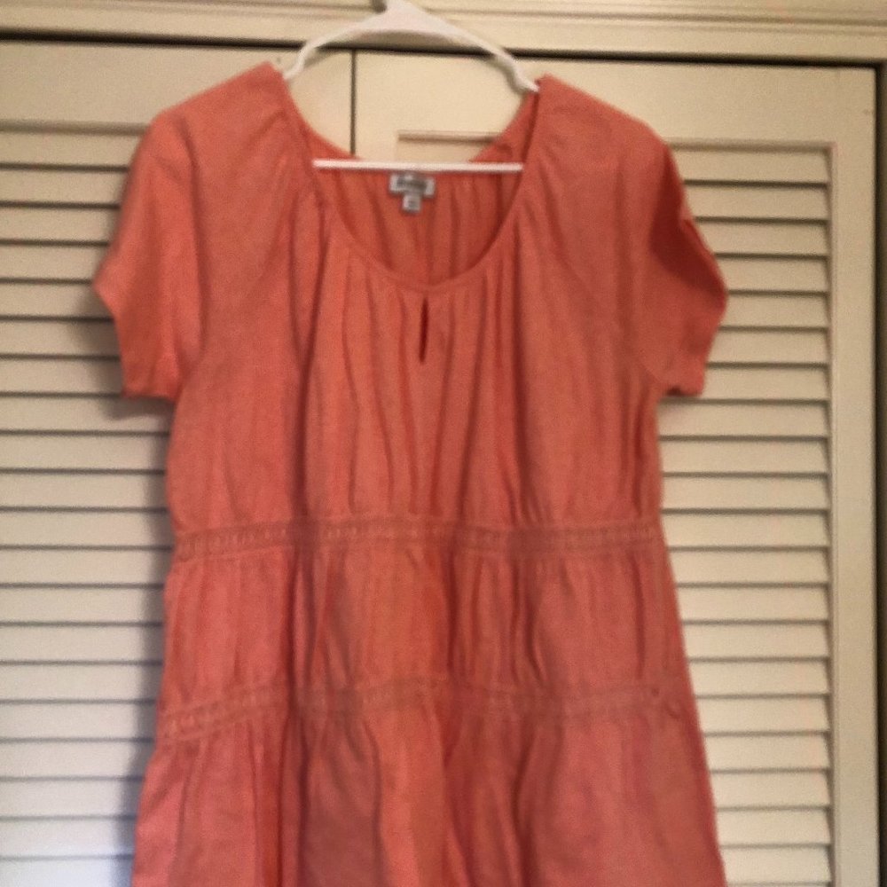 Avenue 14/16 coral top
